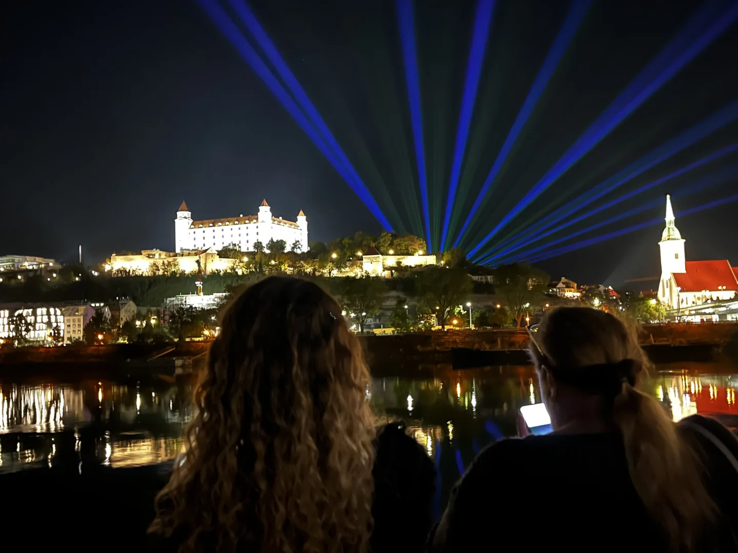 White Night 2026 from the Deck: Bratislava Shining from a Different Perspective