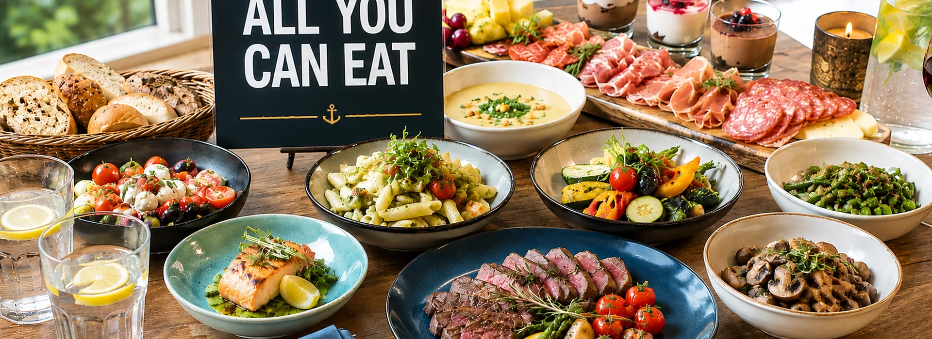 Špeciálna gastroplavba – ALL YOU CAN EAT! - VEČERA
