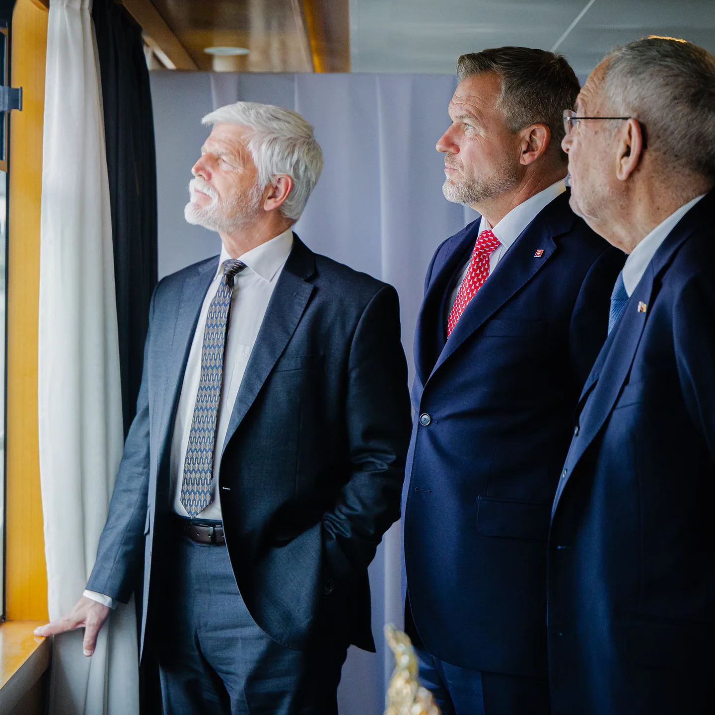 Stretnutie prezidentov Slovenska, Česka a Rakúska na palube lode Harmónia 12.5.2026