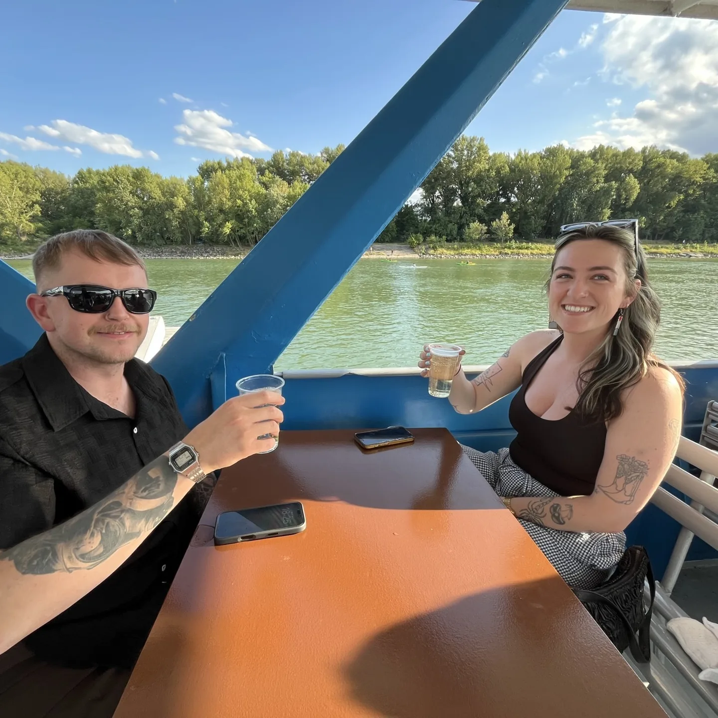 Bubbles on the Danube