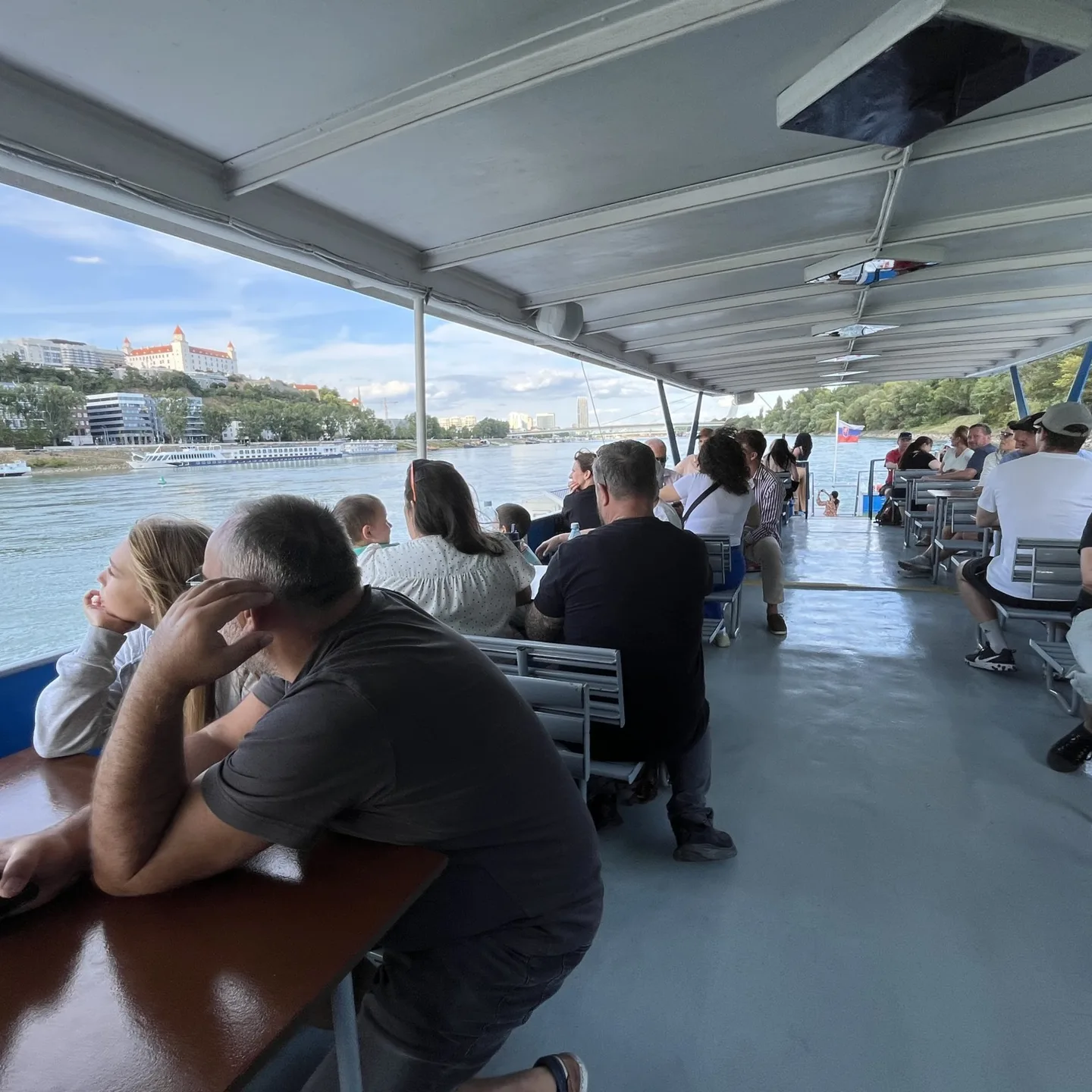 Bubbles on the Danube