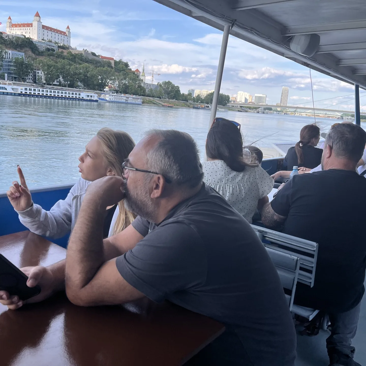Bubbles on the Danube
