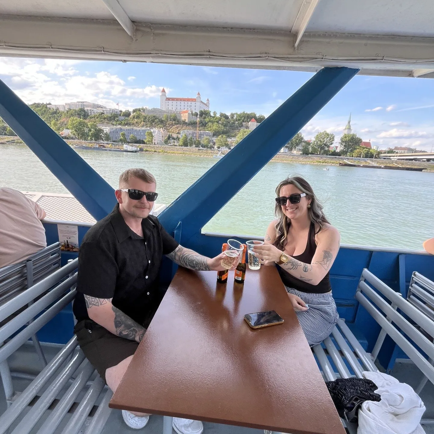 Bubbles on the Danube