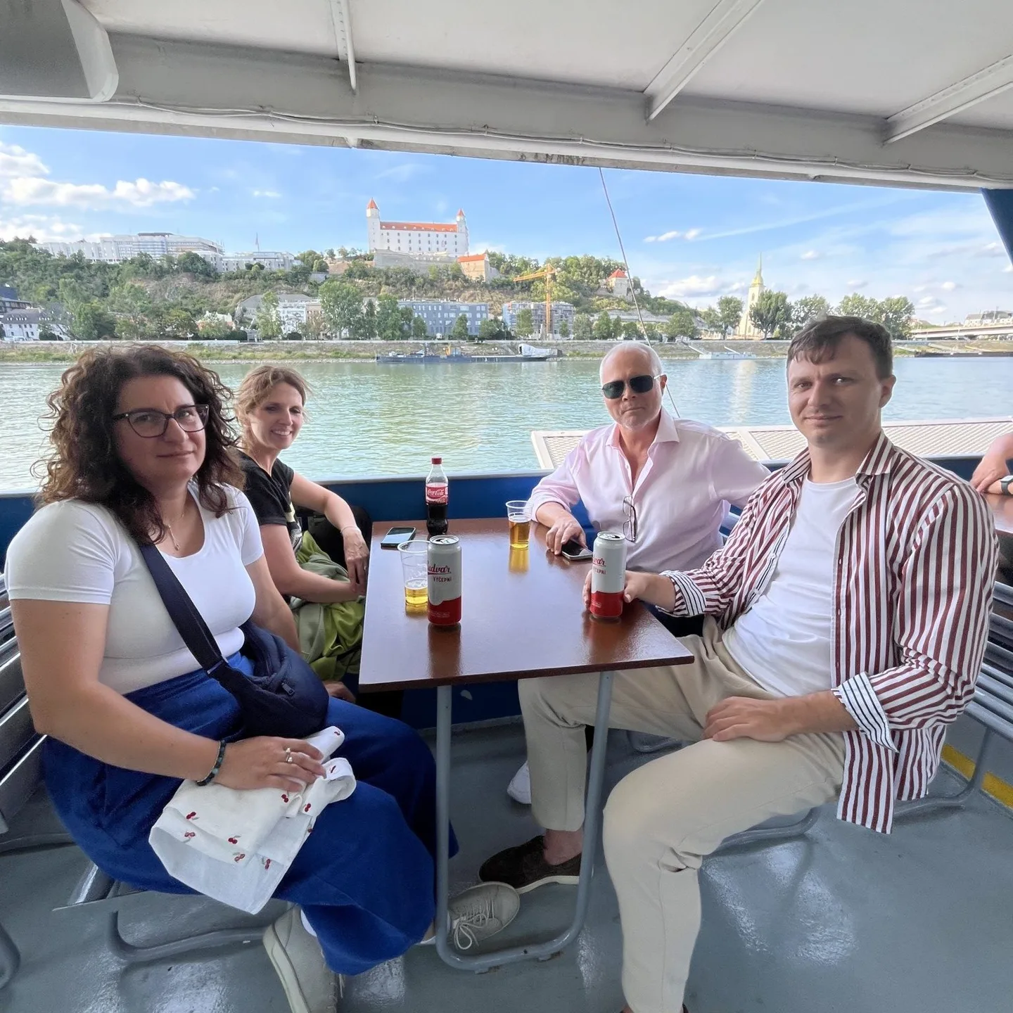 Bubbles on the Danube