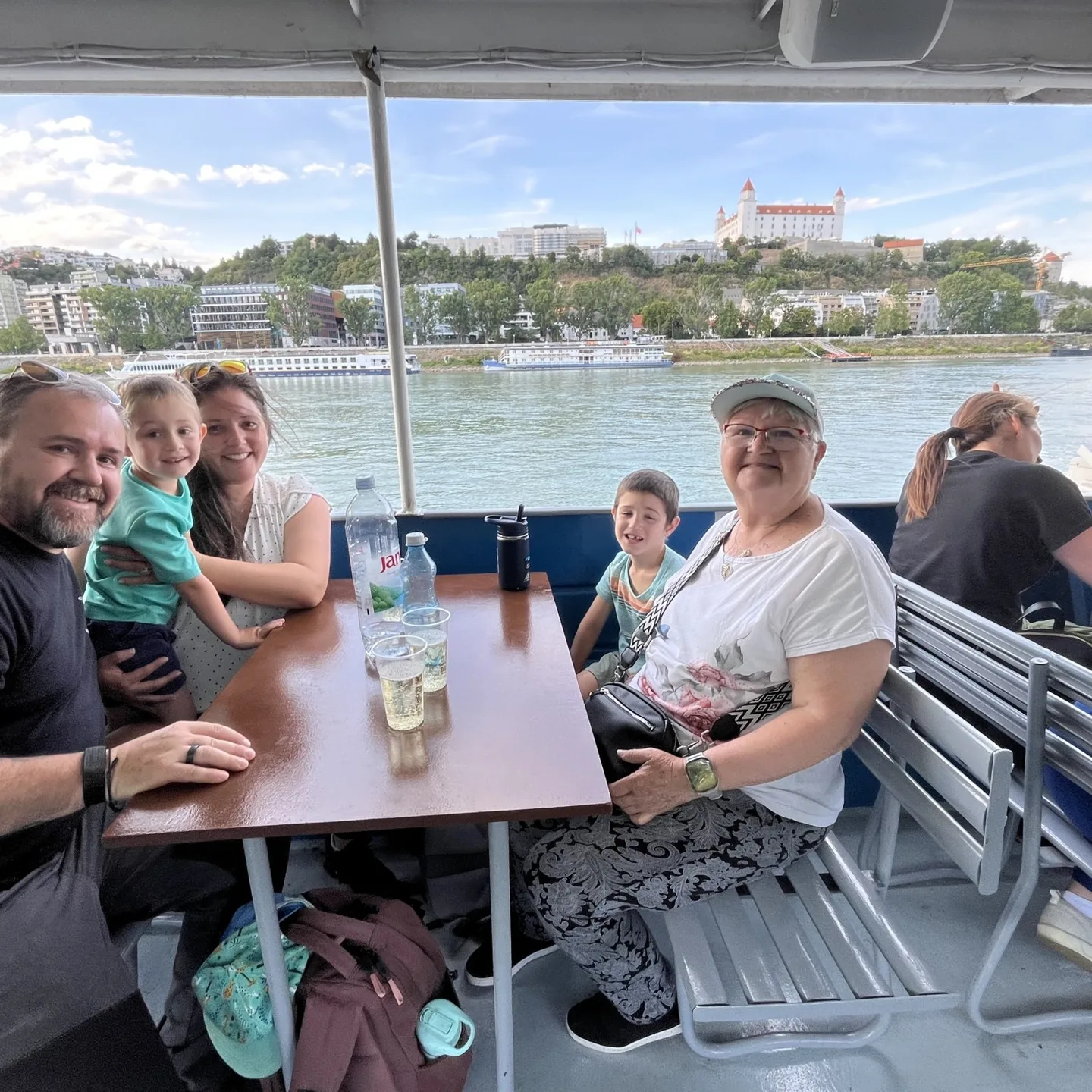Bubbles on the Danube