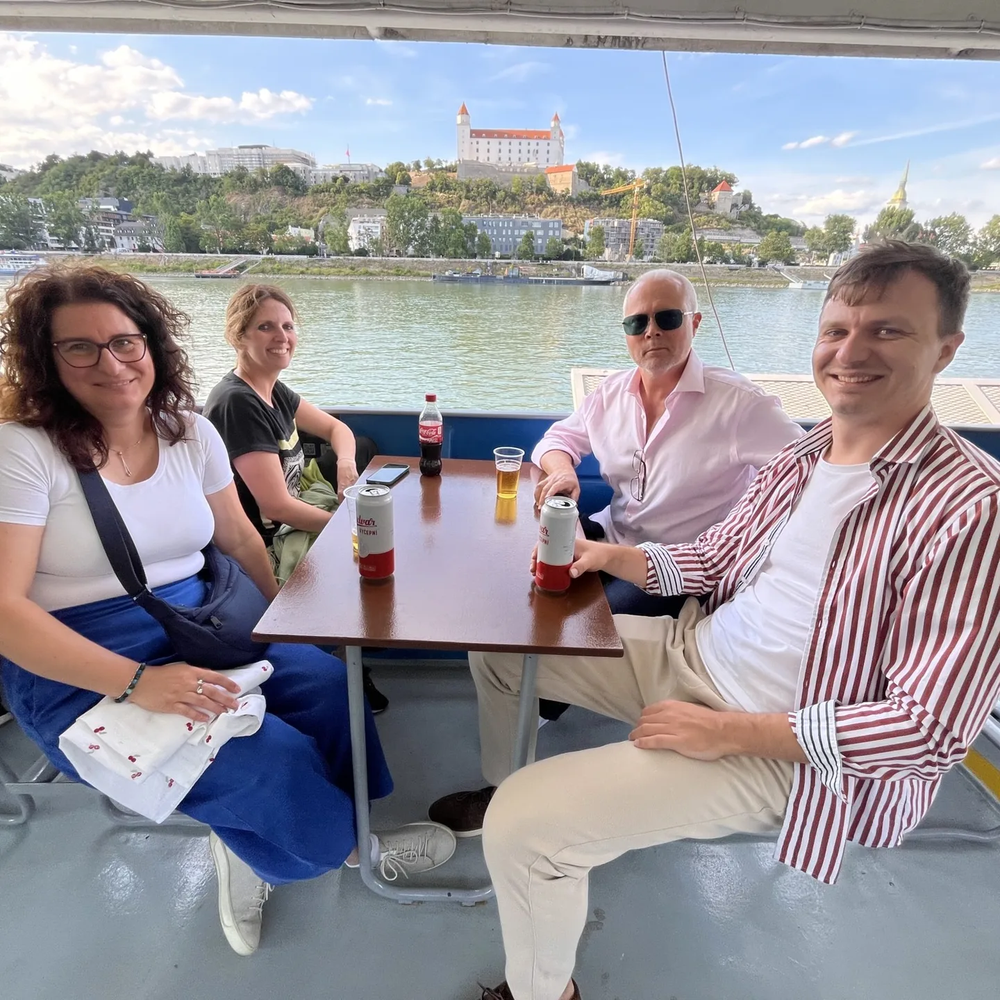 Bubbles on the Danube