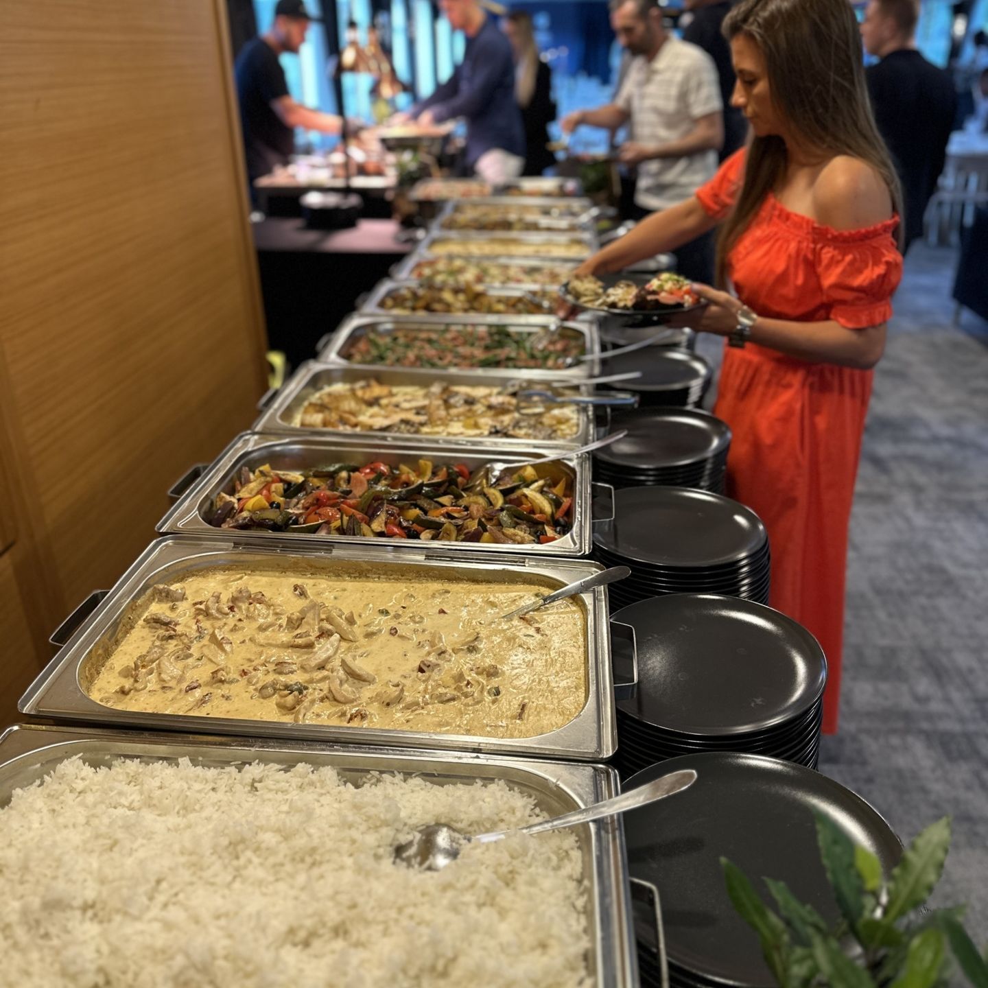 Final dinner UEFA European Undre-21 Championship Slovakia 2025