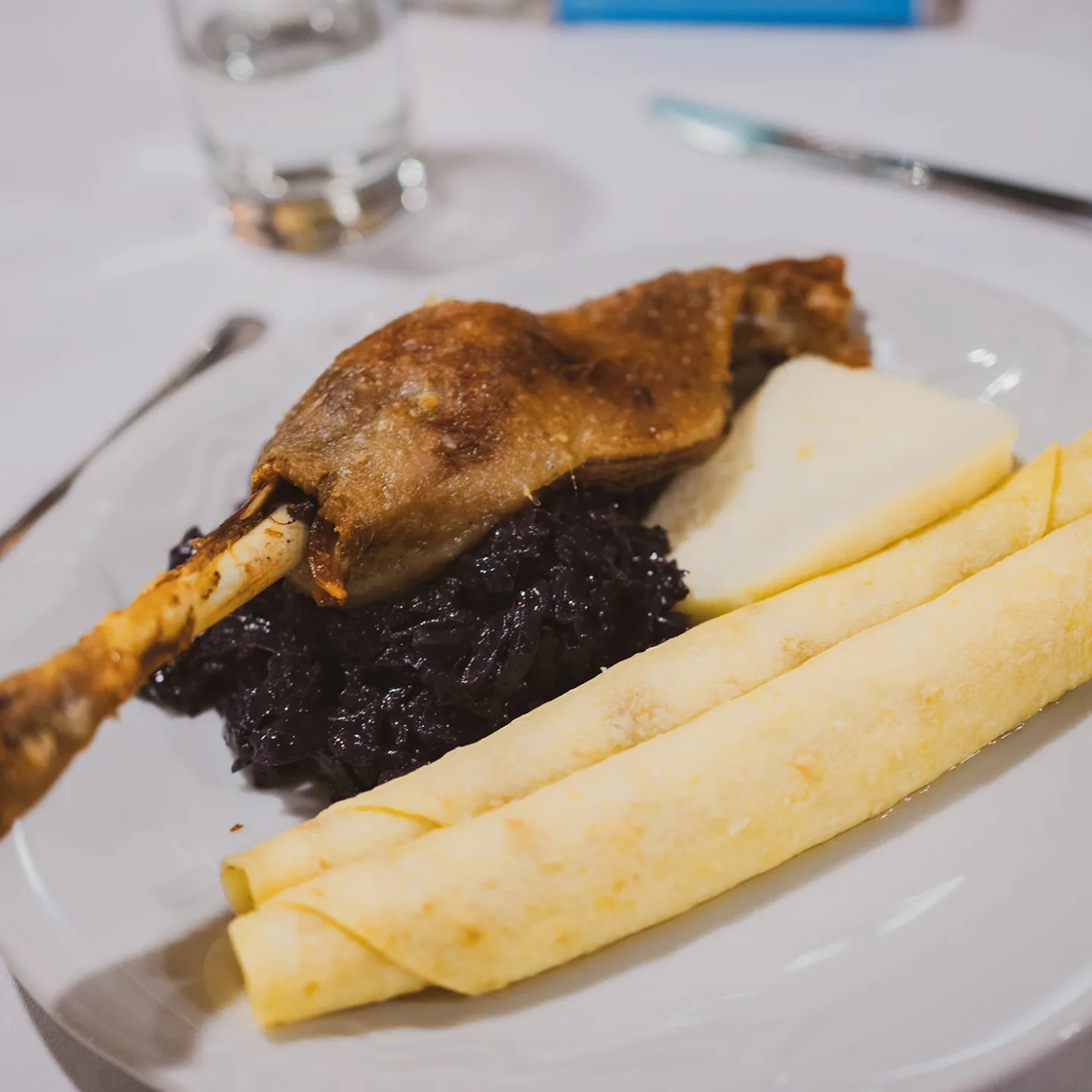 Goose feast on our boat