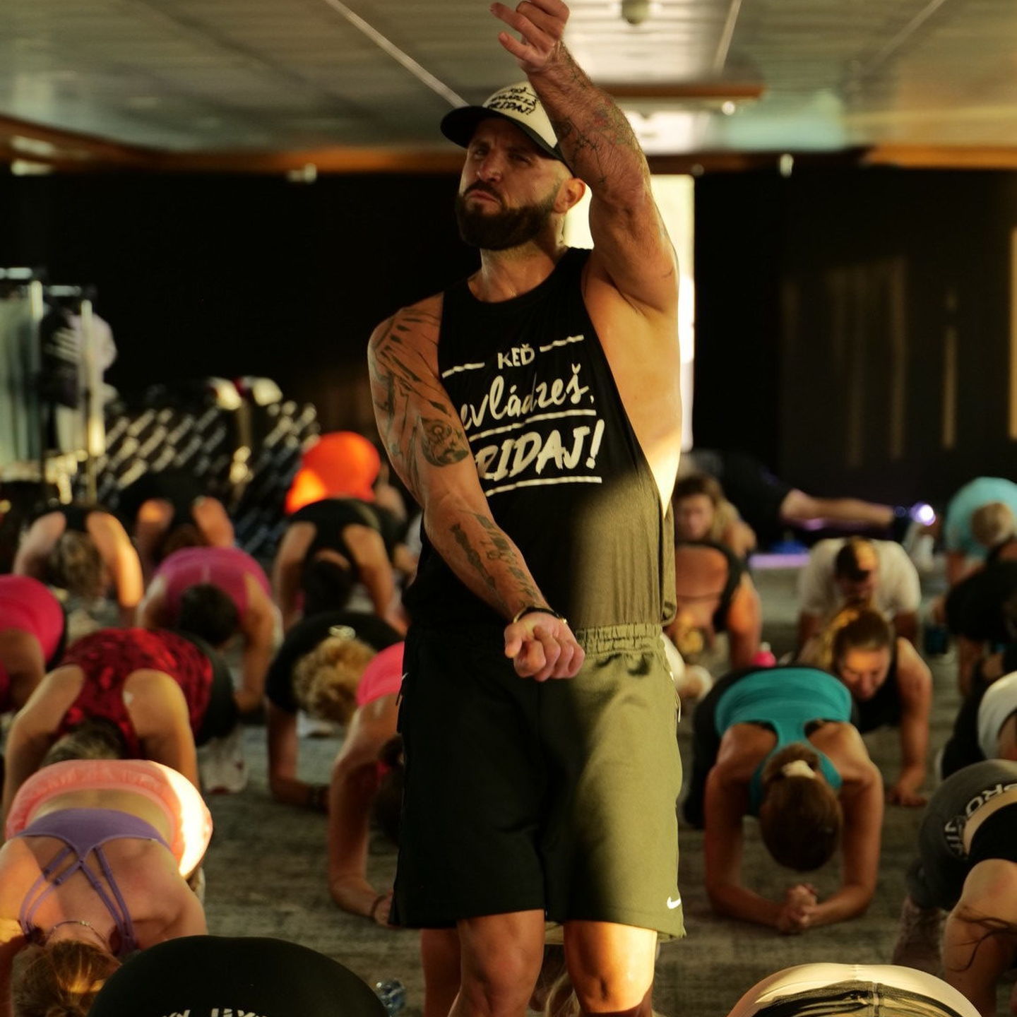 Jany Landl na lodi Harmónia