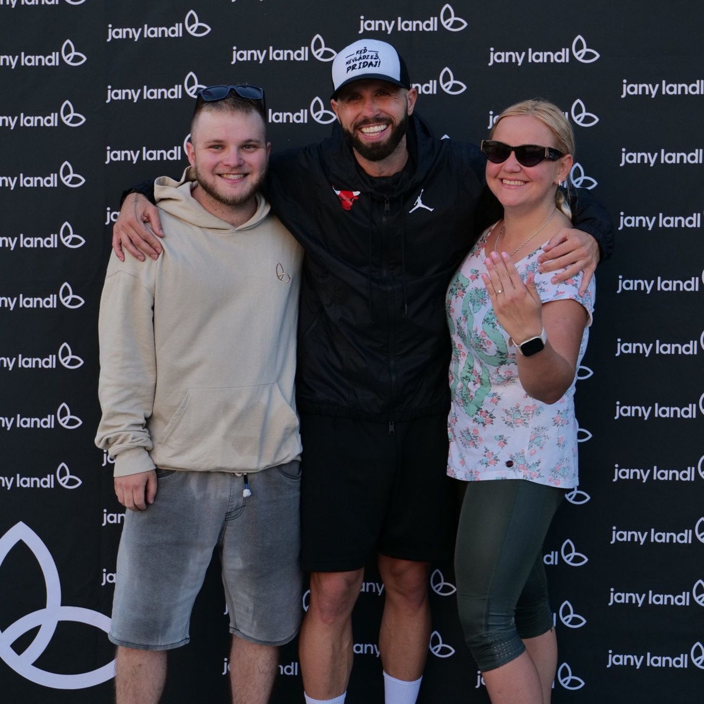 Jany Landl na lodi Harmónia