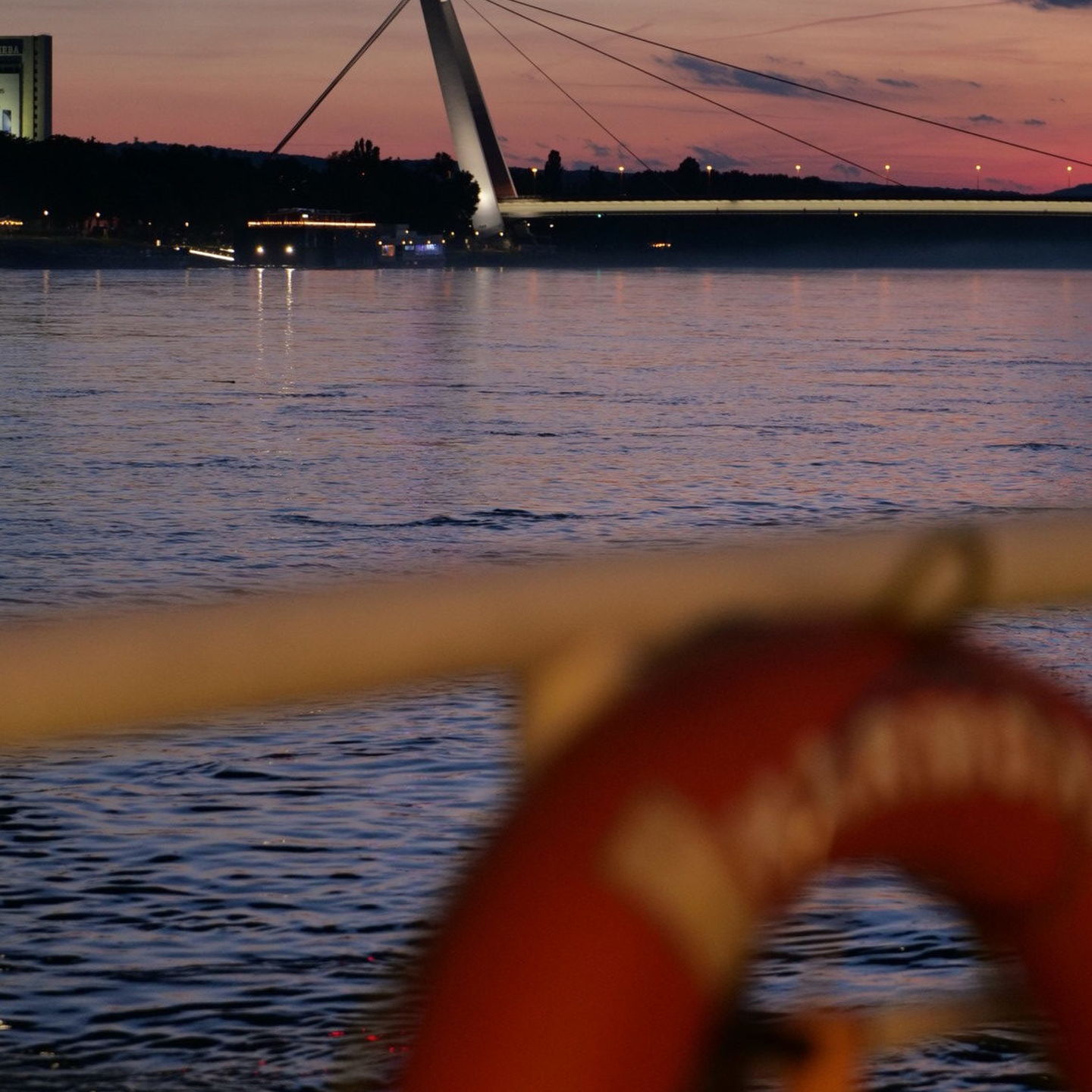 Jany Landl na lodi Harmónia