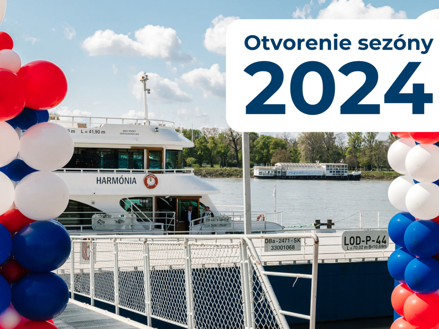 Plavebnú sezónu 2024 otvoríme 20. - 21. 4.
