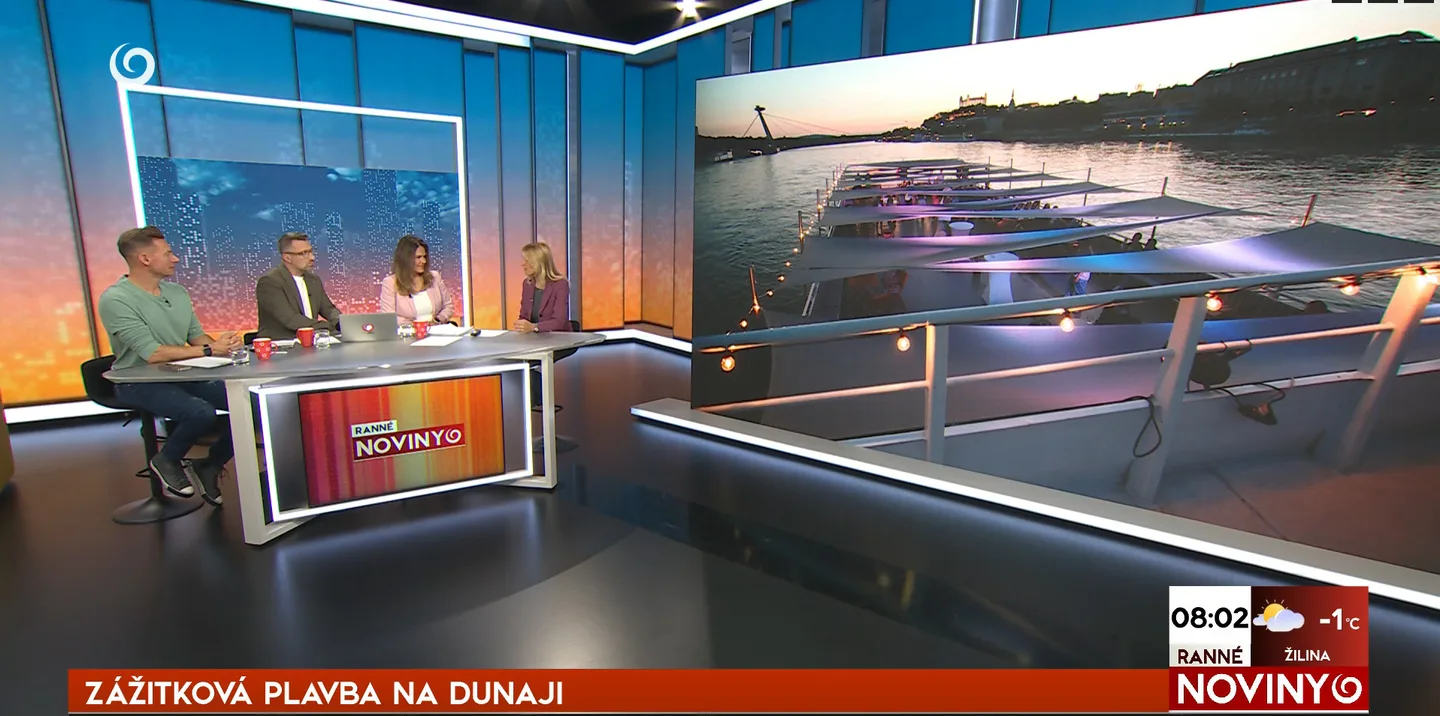Boli sme hosťami v Ranných novinách na TV JOJ