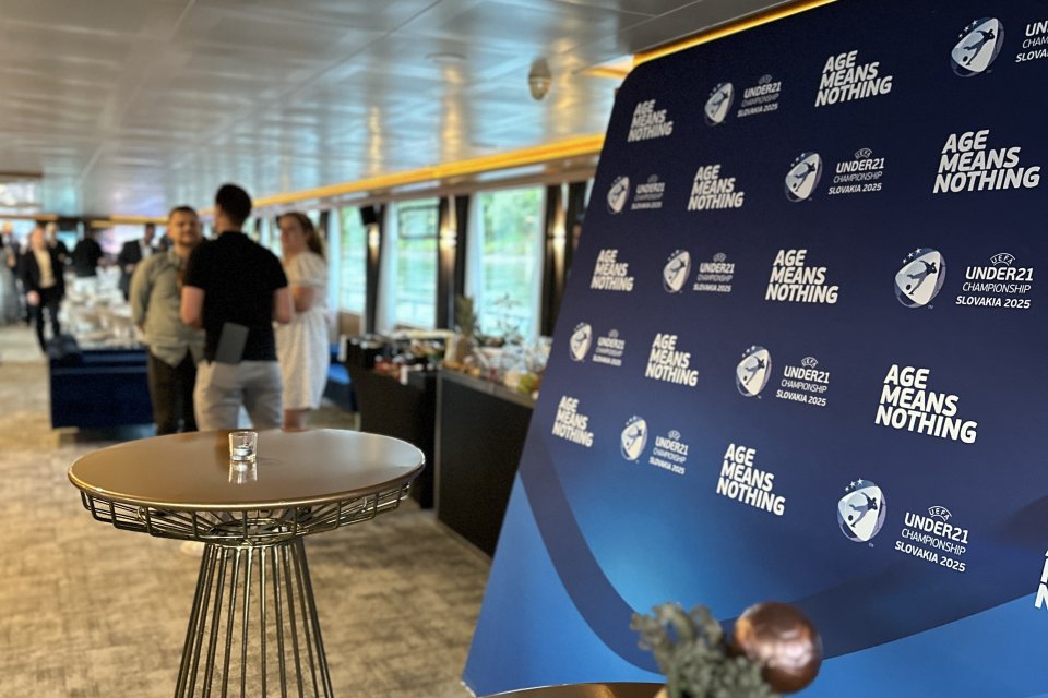 Final dinner UEFA European Undre-21 Championship Slovakia 2025