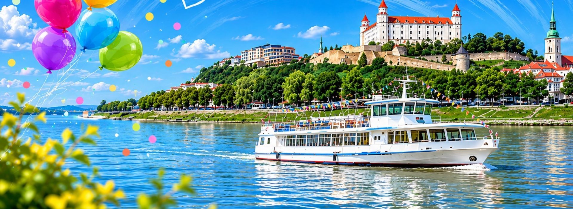 Oslávte Deň detí na palube! Využite darček od LOD - Zažite vyhliadkovú plavbu po Dunaji od 2.6. - 5.6.2026, kedy má každé dieťa do 12 ROKOV lístok úplne ZDARMA!