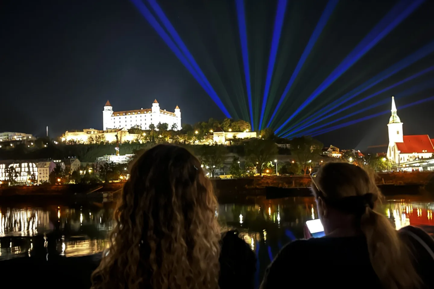 White Night 2026 from the Deck: Bratislava Shining from a Different Perspective