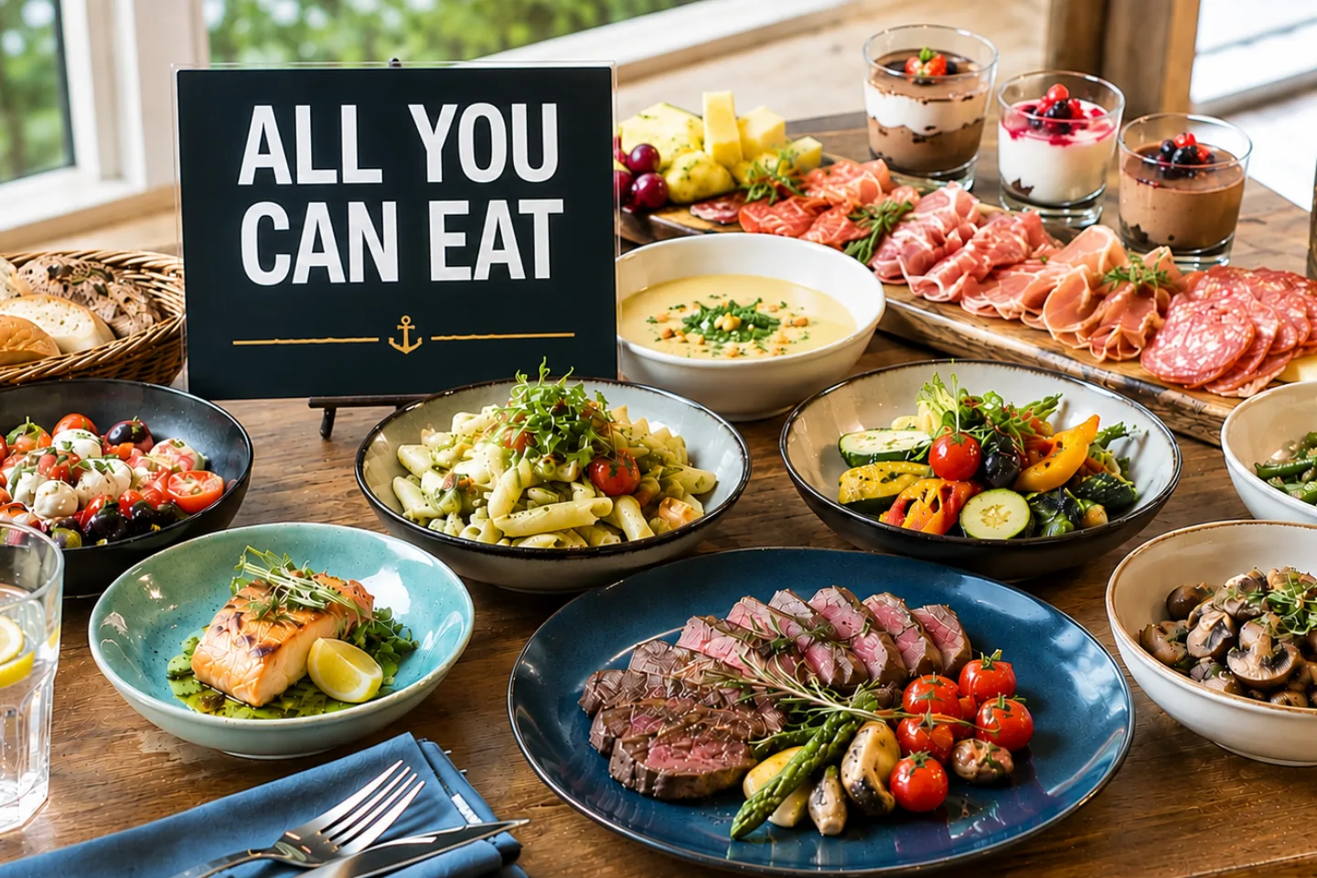 Špeciálna gastroplavba – ALL YOU CAN EAT! - VEČERA
