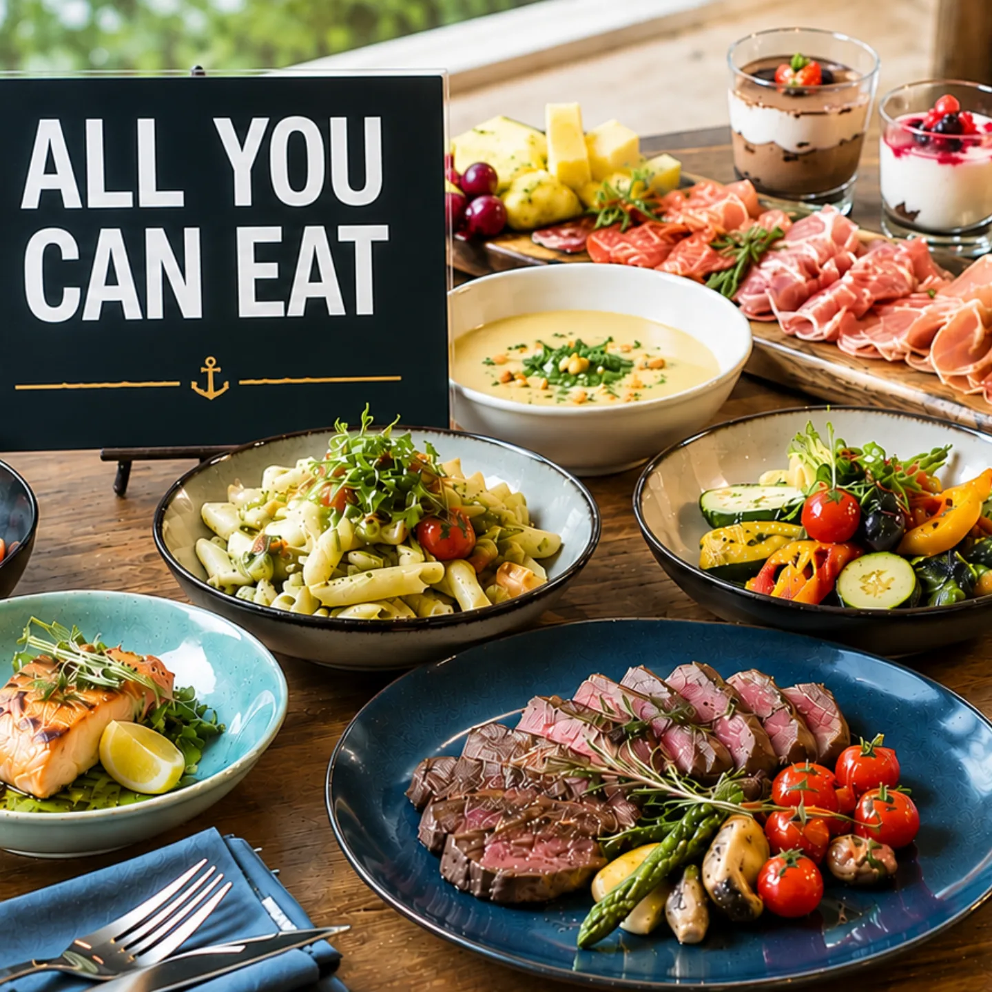 Špeciálna gastroplavba – ALL YOU CAN EAT! - VEČERA