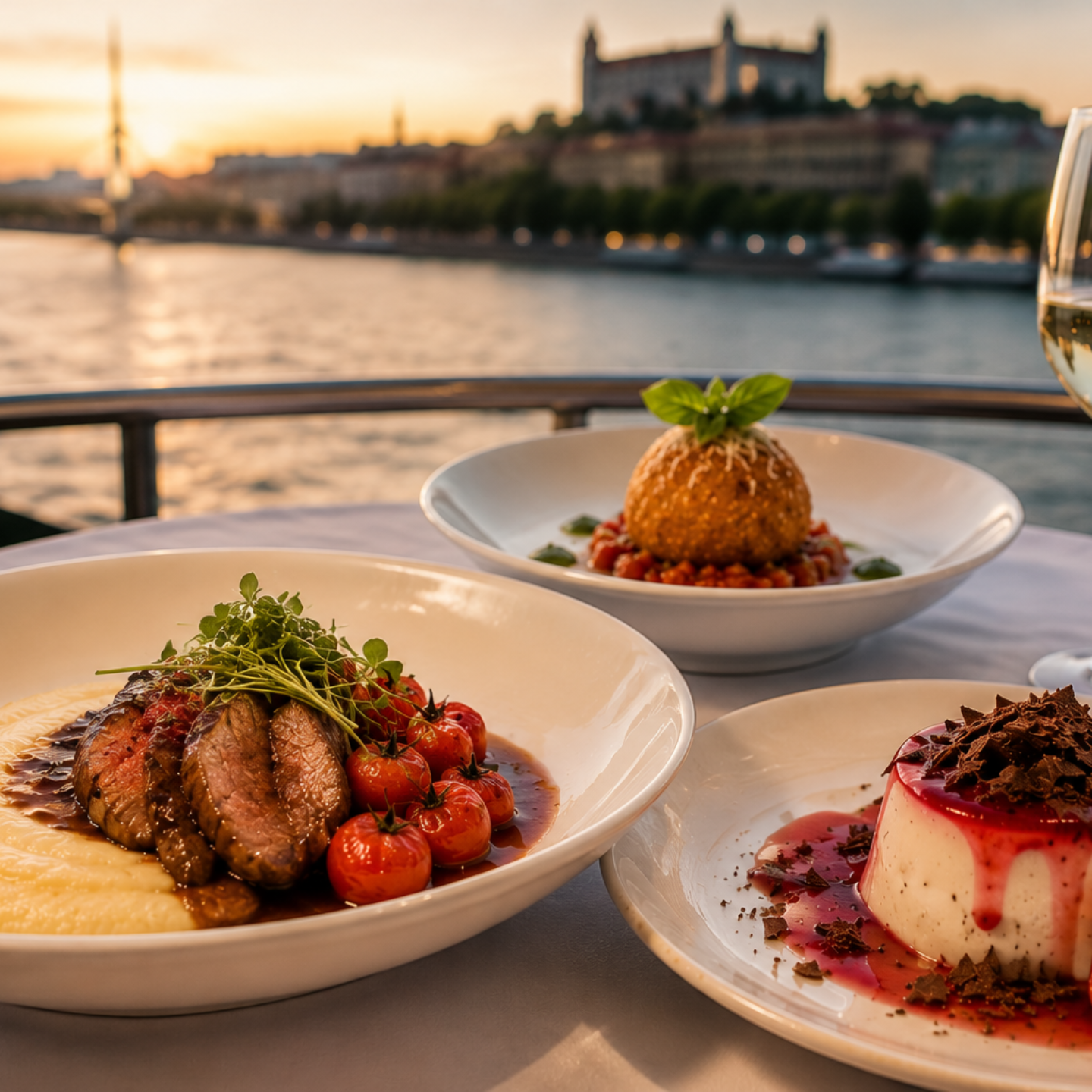 Talianska kuchyňa na vlnách Dunaja