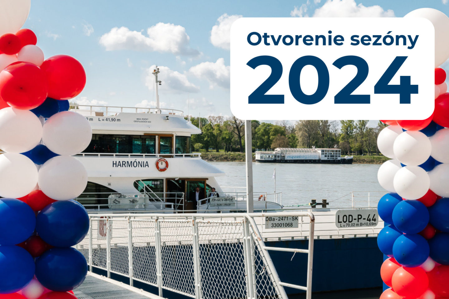 Plavebnú sezónu 2024 otvoríme 20. - 21. 4.