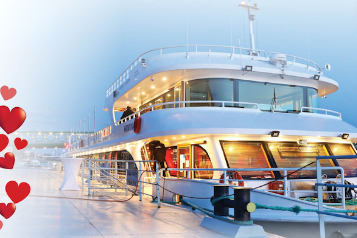 Zažite nezabudnuteľný Valentín na lodi Harmónia
