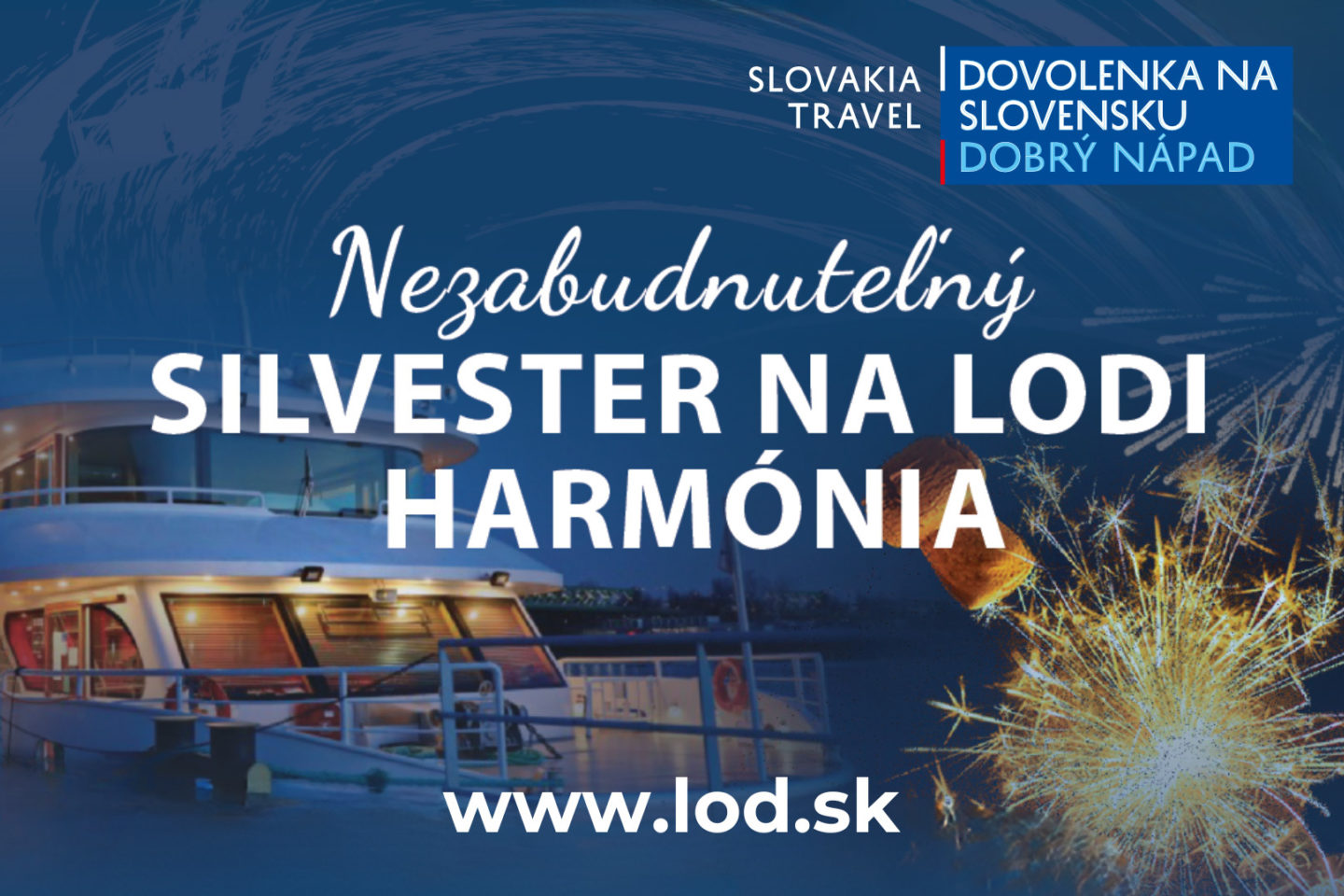 Zažite najmagickejší Silvester na lodi Harmónia!